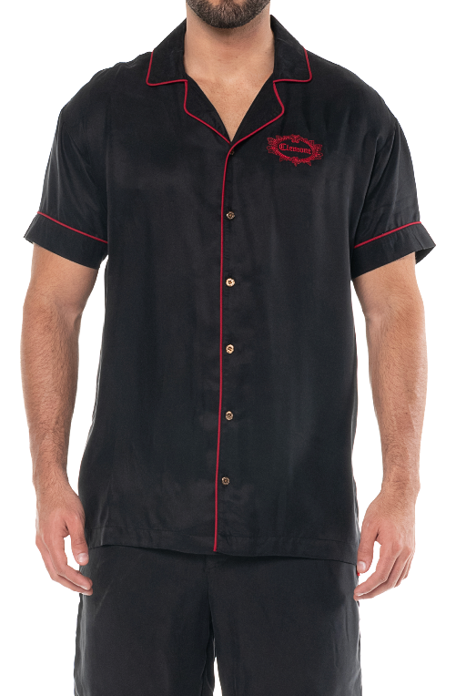 DINAMO SHIRT MEN BLACK/RED