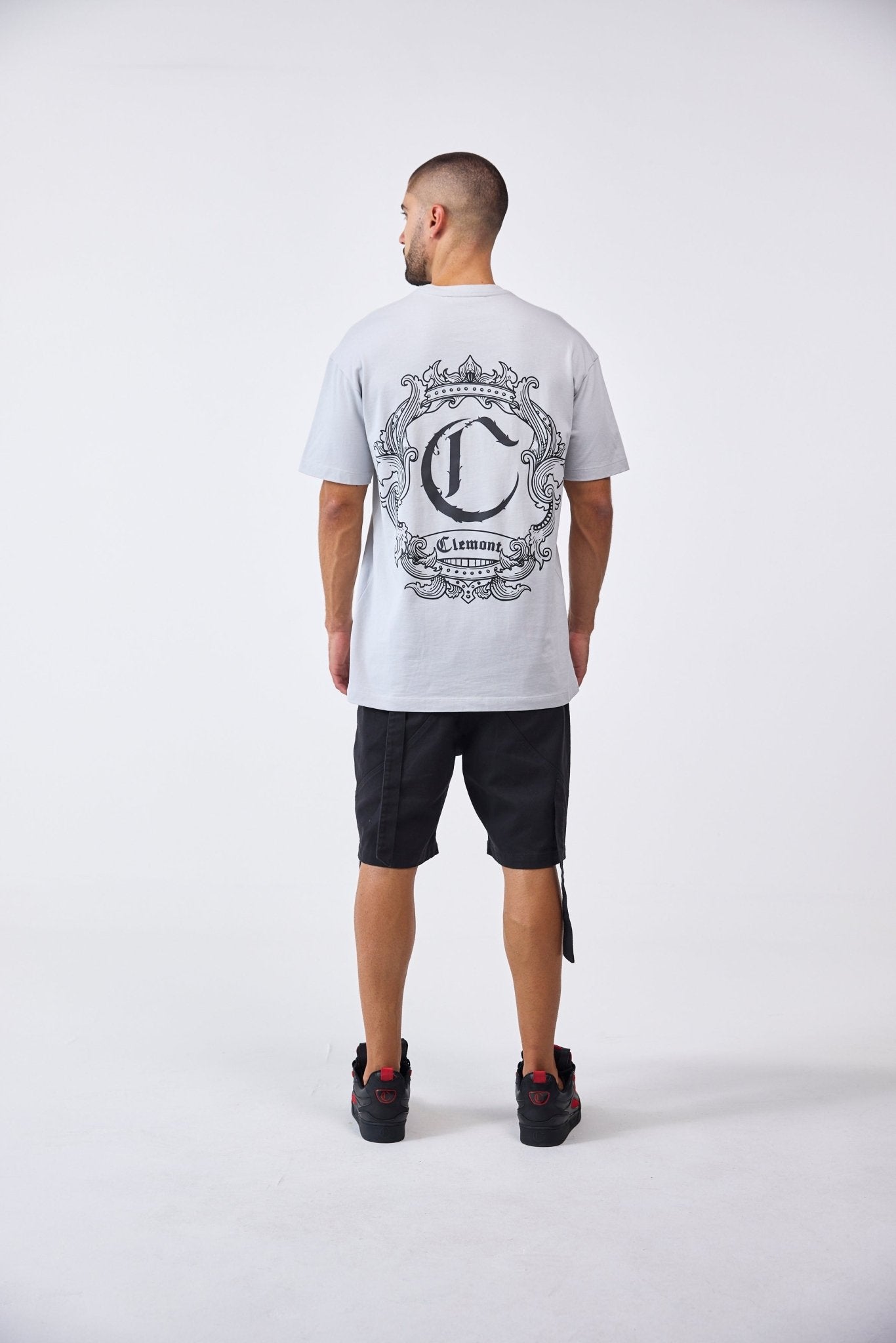 CAMISETA MASCULINO GIOIOSO GRIS CLEMONT - CLEMONT, LLC