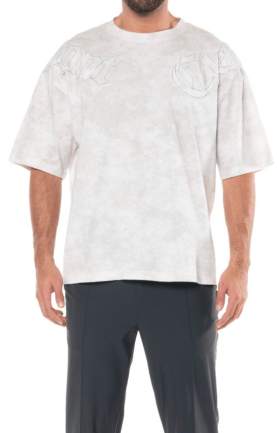 CAMISETA OVERSIZED AFFANNO CREMA MASCULINO CLEMONT - CLEMONT, LLC