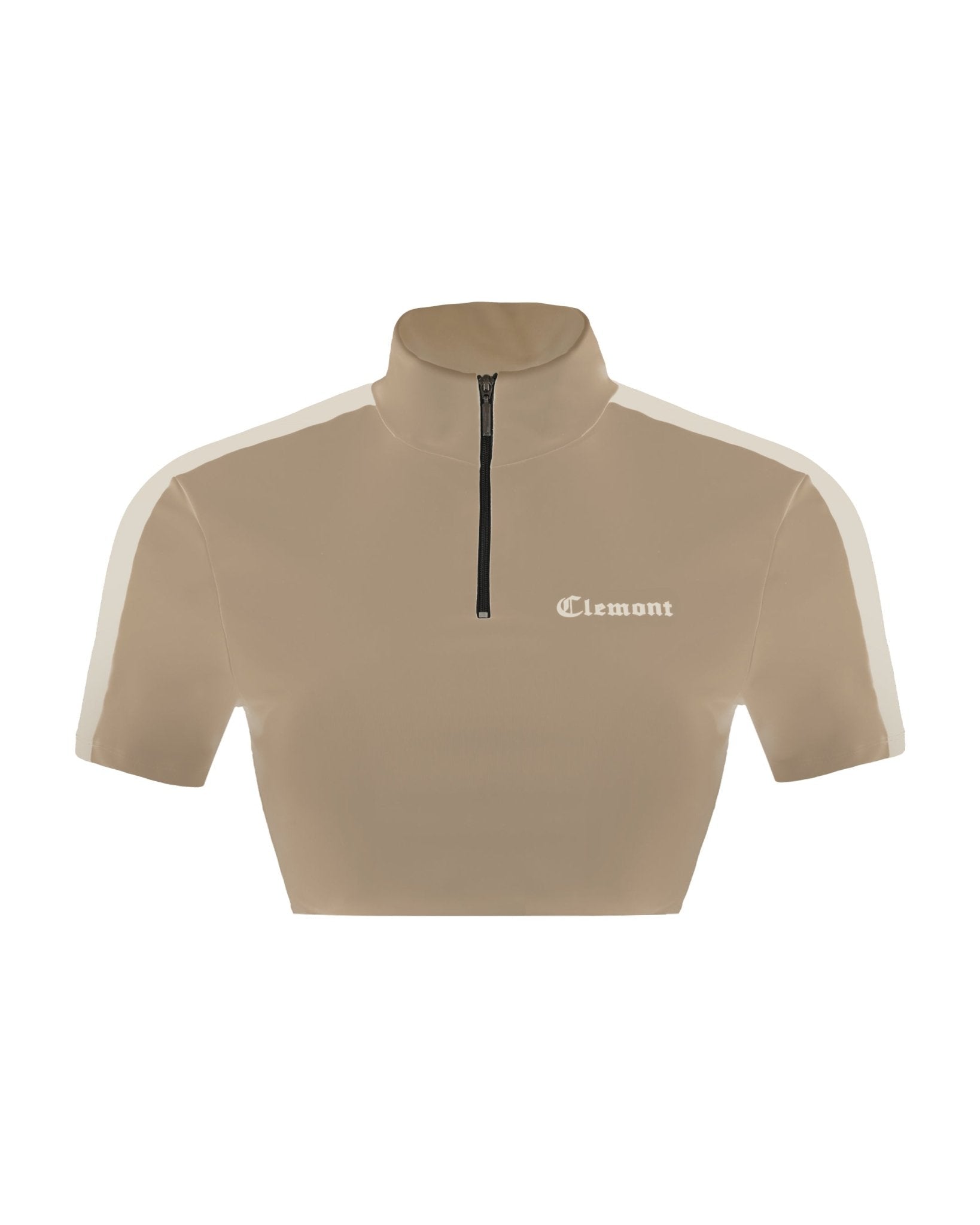 CROP TOP WOMEN LUMINOSA TAUPE CLEMONT - CLEMONT, LLC