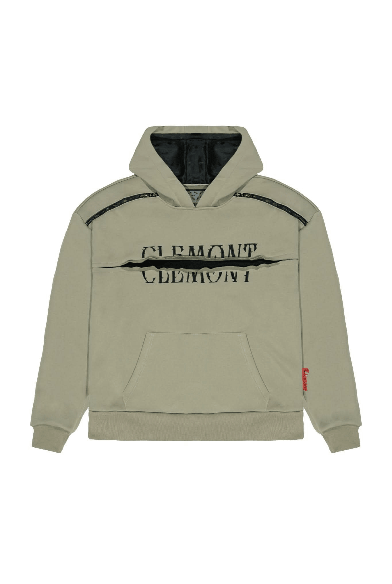 HOODIE OVERSIZED DECADUTO VERDE CLEMONT - CLEMONT, LLC