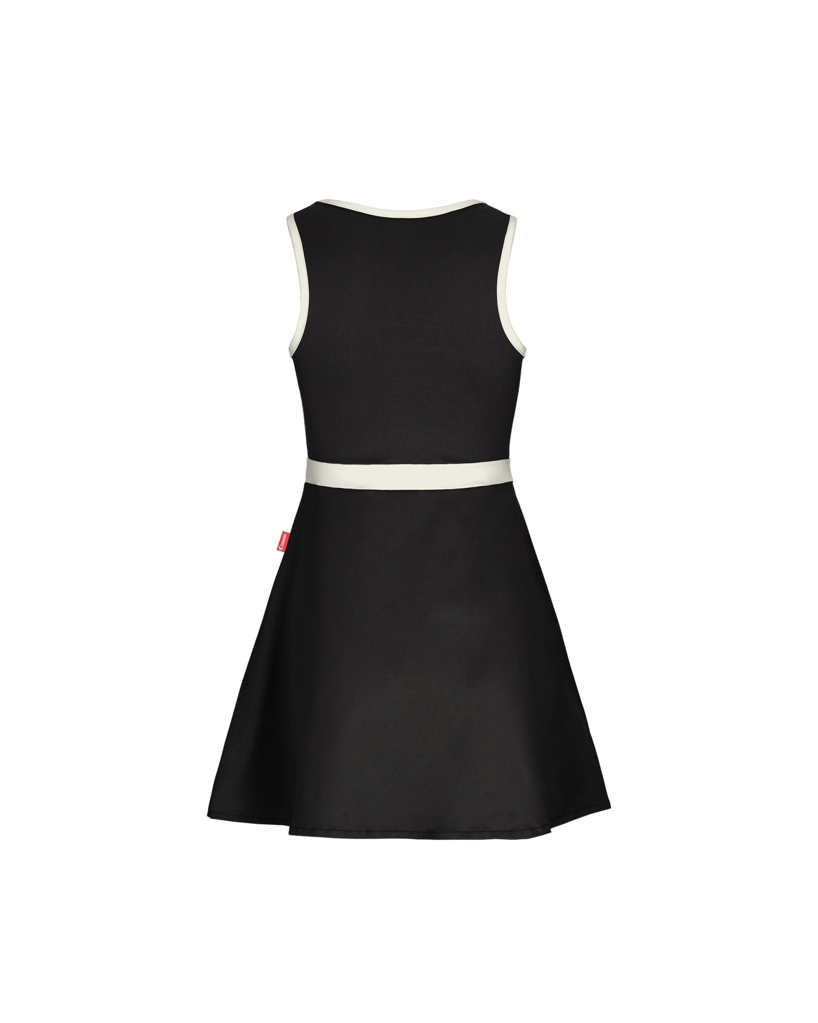 VESTIDO MUJER OPULENTIA NEGRO/CREMA CLEMONT - CLEMONT, LLC